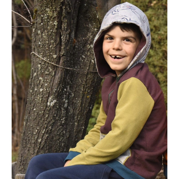 Sudadera de algodón orgánico Bichos