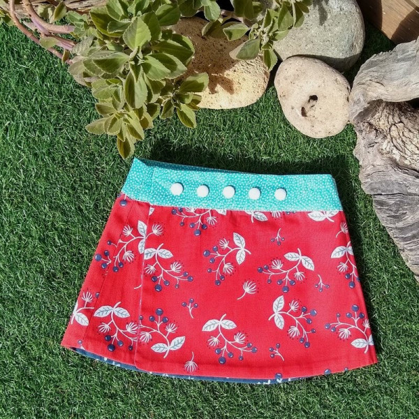 Falda ecológica reversible Bayas-Molinillos