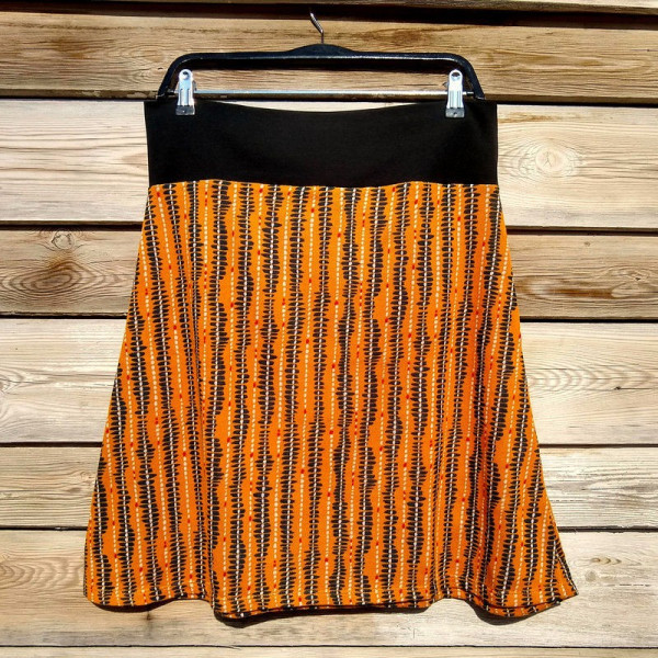 Falda larga ecológica Naranja